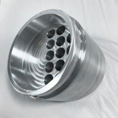 Aluminum CNC Machined Angled Cap