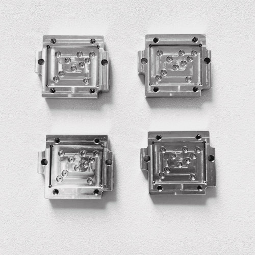Stainless Steel 304 CNC Machined Fusion Flow Module Bottom Plate