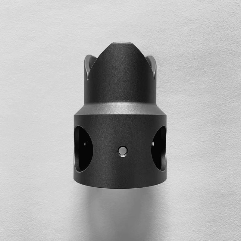 Aluminum CNC Machined Grippy Nipple for Telescopic Mast