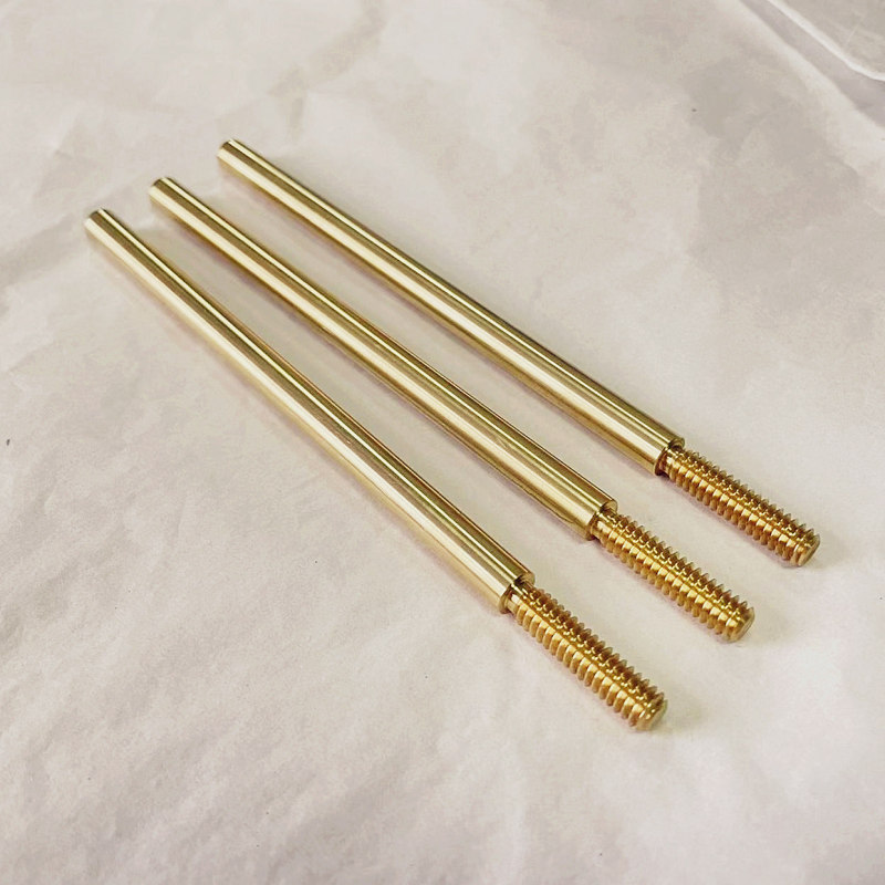 High Quality Customized Brass CNC machined Center Pin