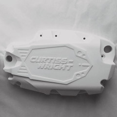 White PBT 30GF CNC Machinined Housing Top