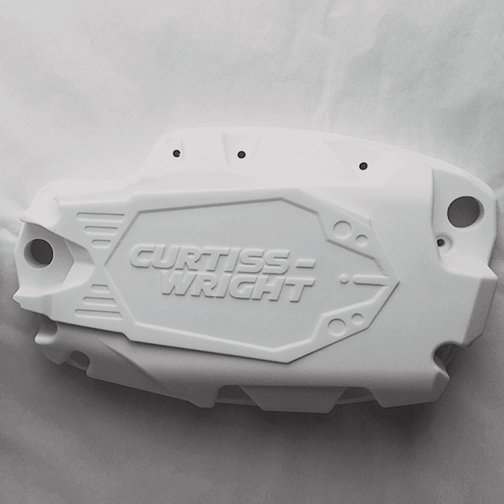 White PBT 30GF CNC Machinined Housing Top