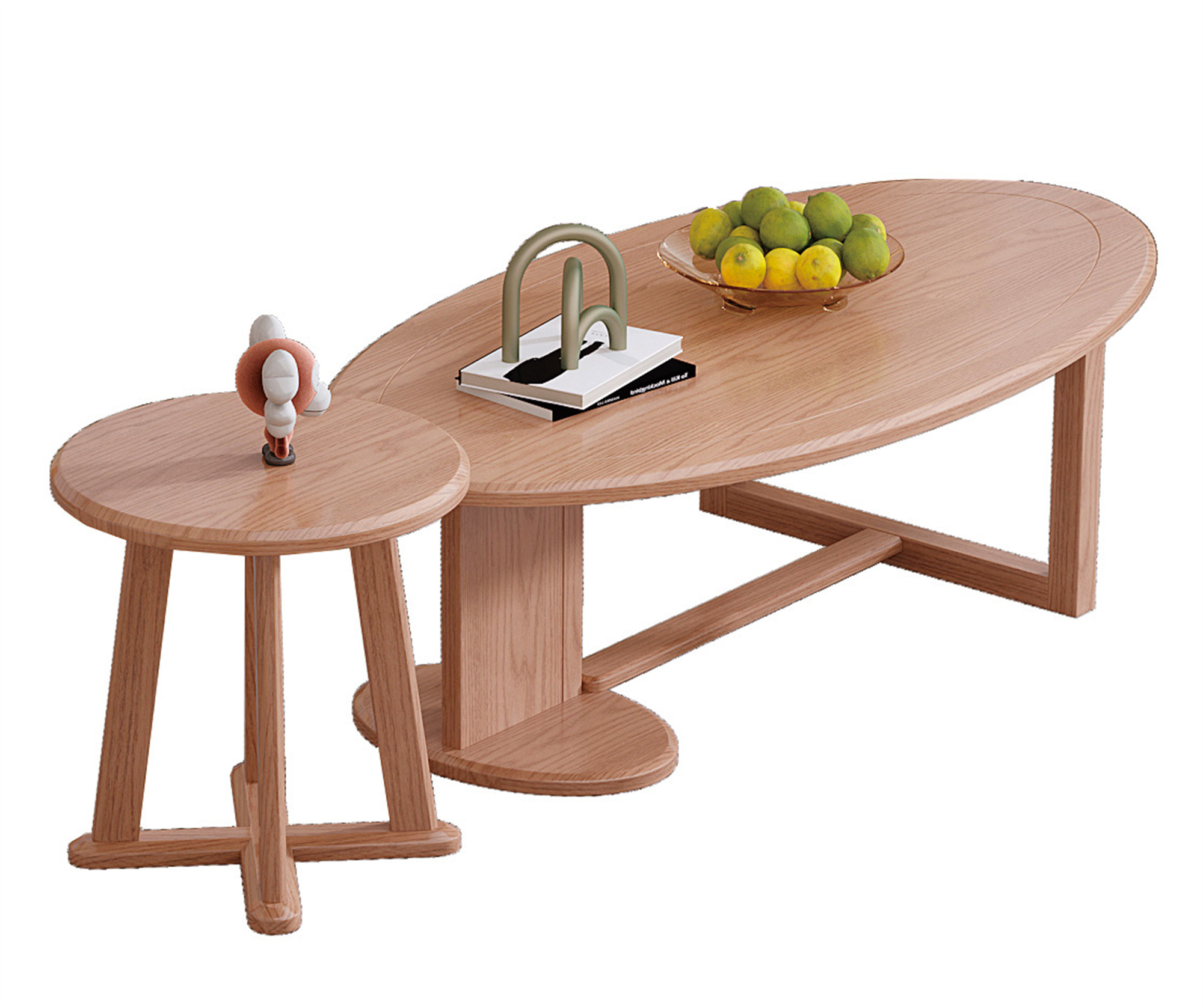 Ash Wood Coffee Table