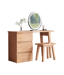New Arrival 2023 Ash wood Vanity Desk Dressing Table B3129