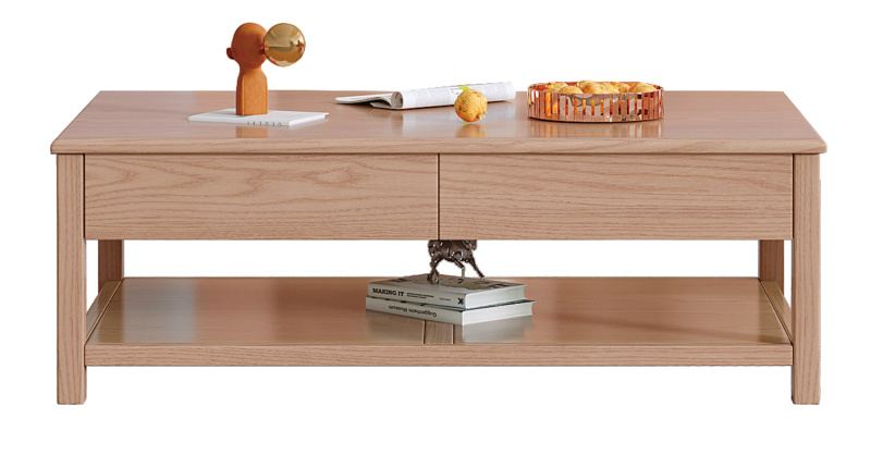 Ash Wood Coffee Table