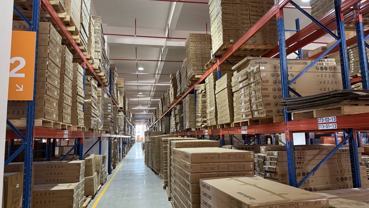 Advanced Smart Warehousing System at TTY HOMES