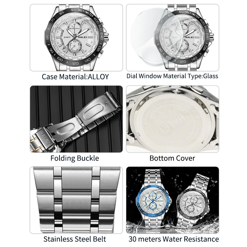 HALEI 3053M sport watches for men