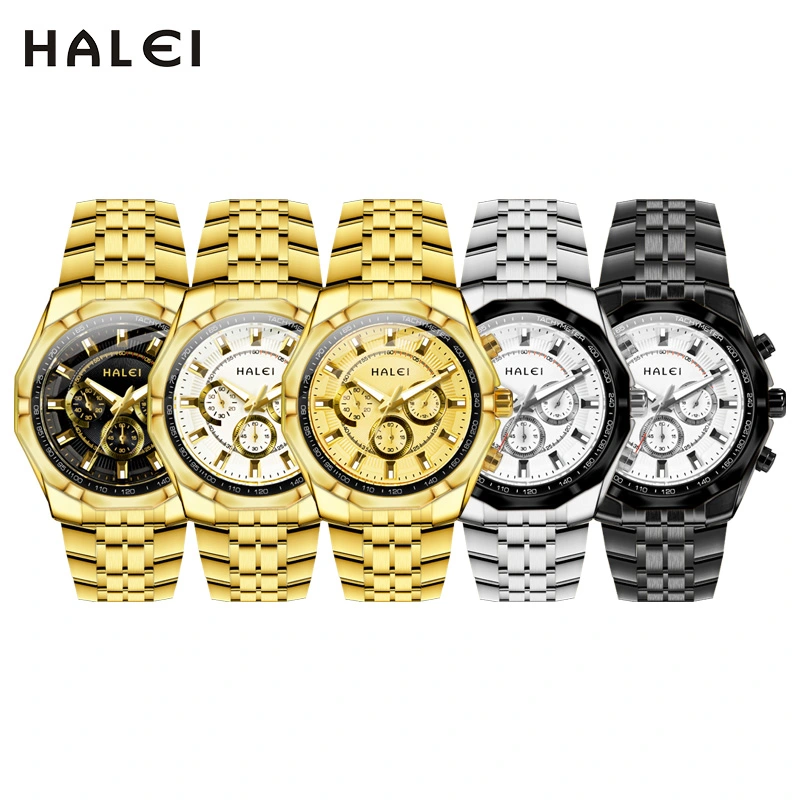 HALEI 3007M quartz watches for men