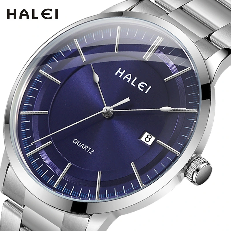 HALEI 565ML stainless steel quartz watch