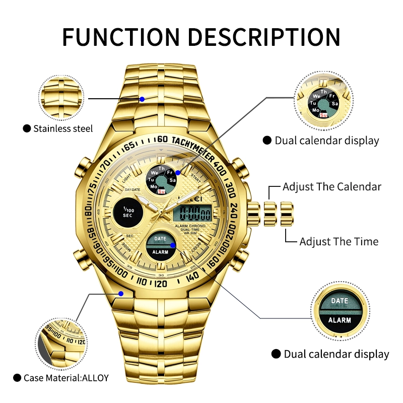 HALEI 1001M men luxury watch