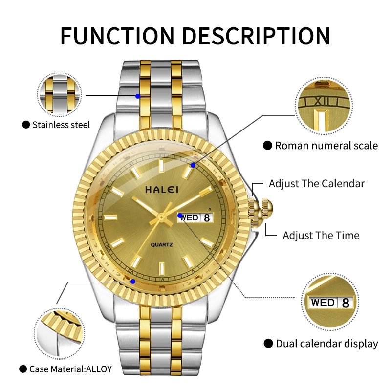 HALEI 583ML luxury watches for men and women