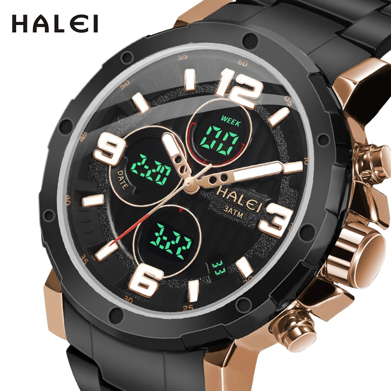 HALEI 1003M quartz watches luxury