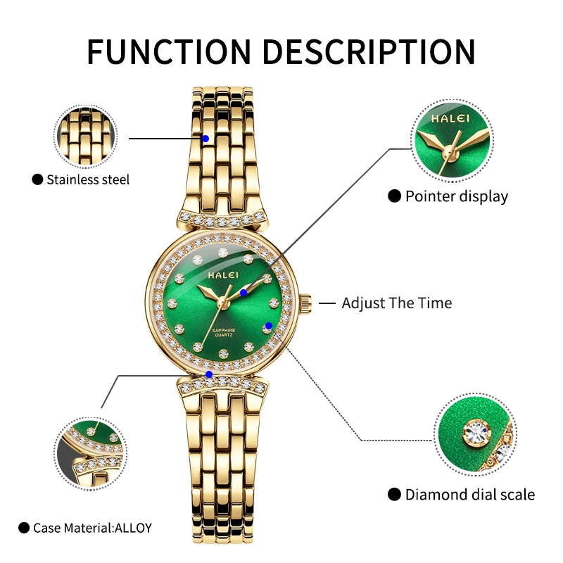 HALEI 5011L women quartz watch