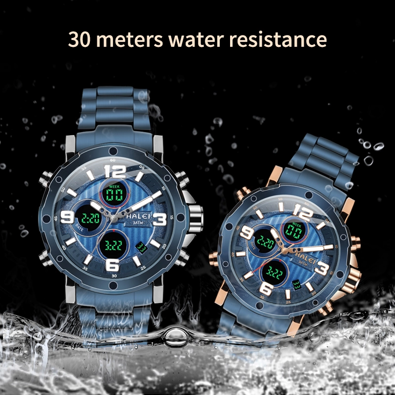 HALEI 1003M quartz watches luxury