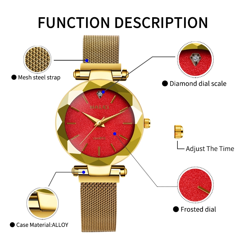 HALEI 6010L women watches luxury