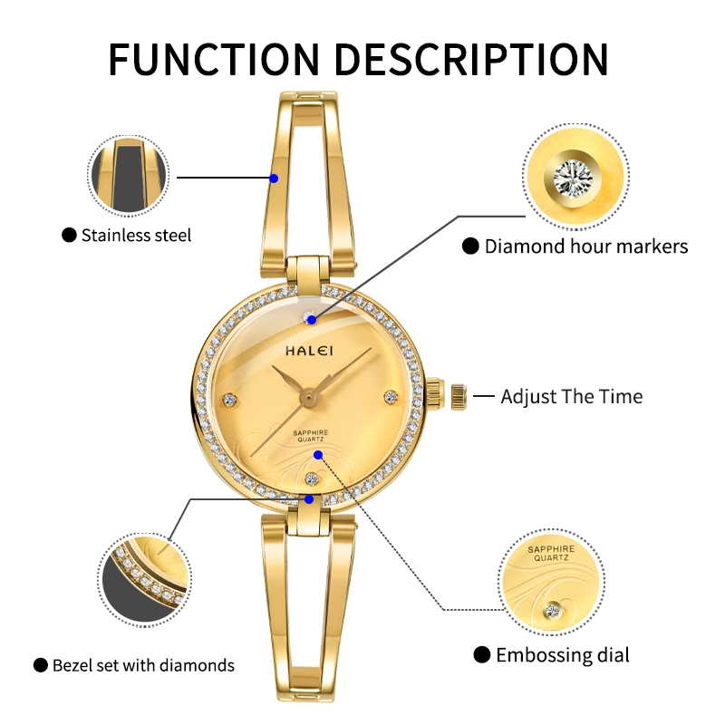 HALEI 5016L wrist watch for women