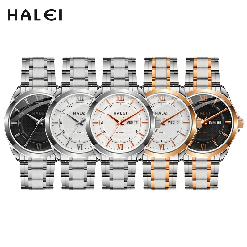 HALEI 8006ML quartz watches unisex