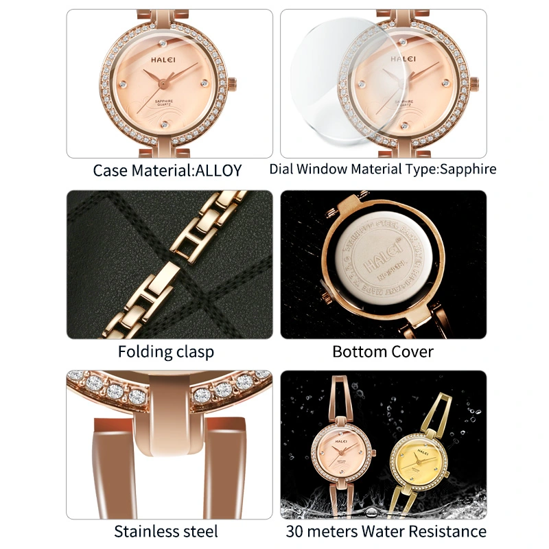 HALEI 5016L wrist watch for women
