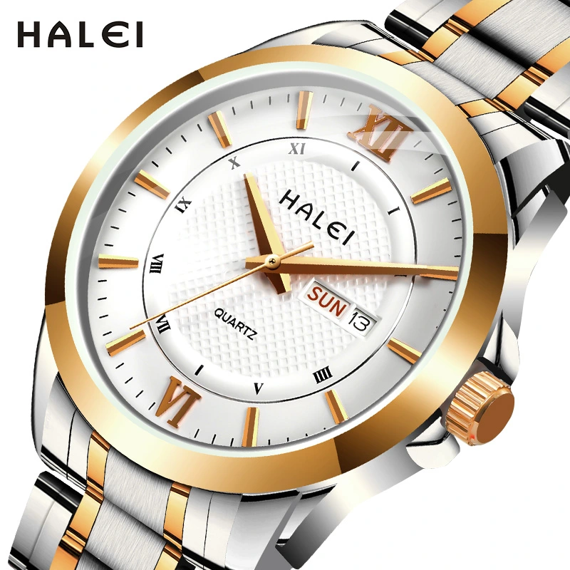 HALEI 8006ML quartz watches unisex