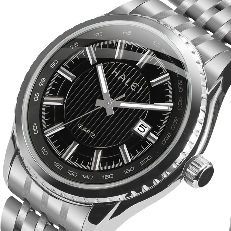 HALEI 8008ML quartz stainless steel watch
