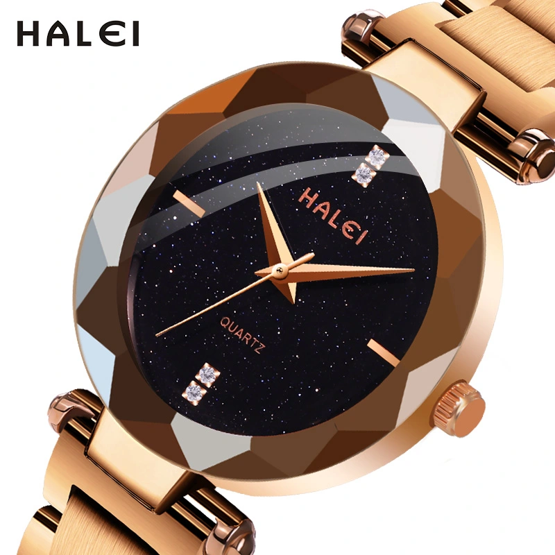 HALEI 6009L elegance women quartz watch