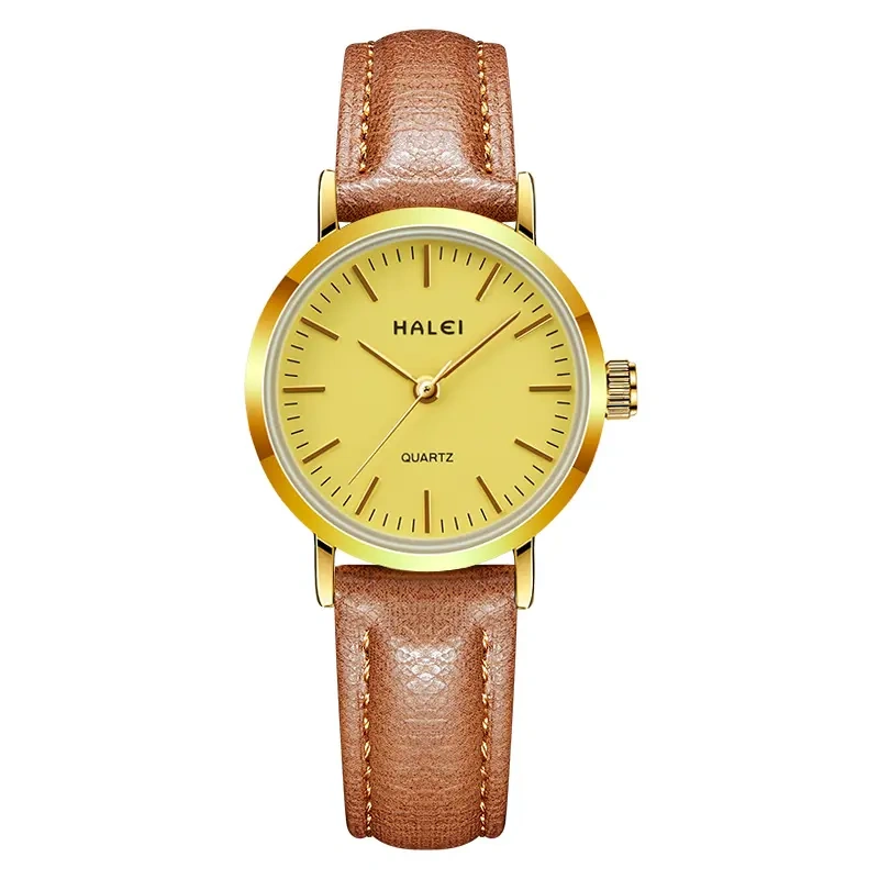 HALEI 541ML Fashion leather watch
