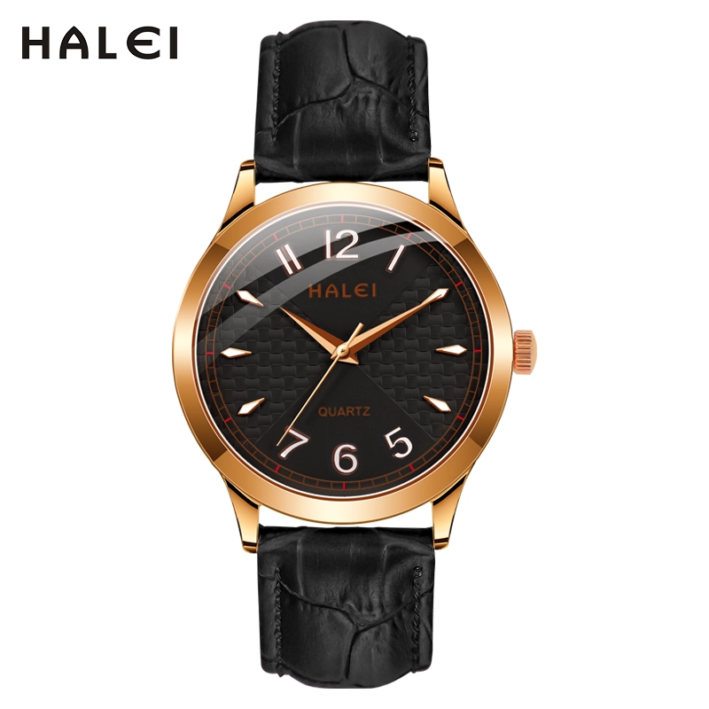 HALEI 517ML high quality leather watches