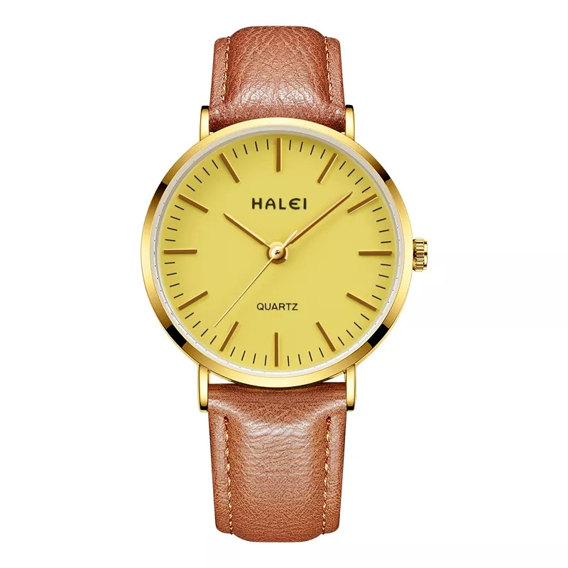 HALEI 541ML Fashion leather watch