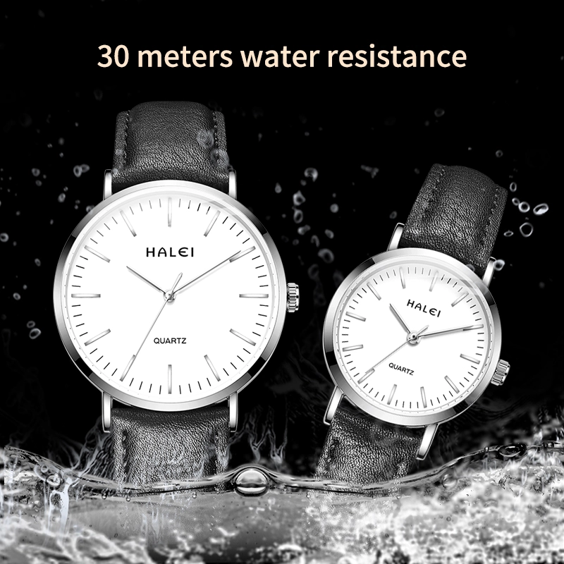 HALEI 541ML Fashion leather watch