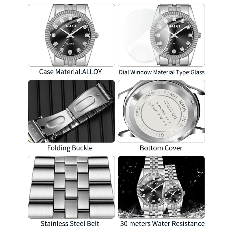 HALEI 356ML couple watch