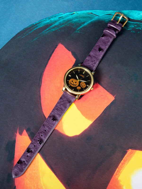 Halloween Pumpkin Funny Quartz Watch for Women