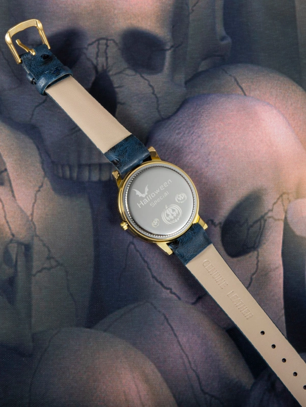 Ladies quartz watches for Halloween gifts funny skull