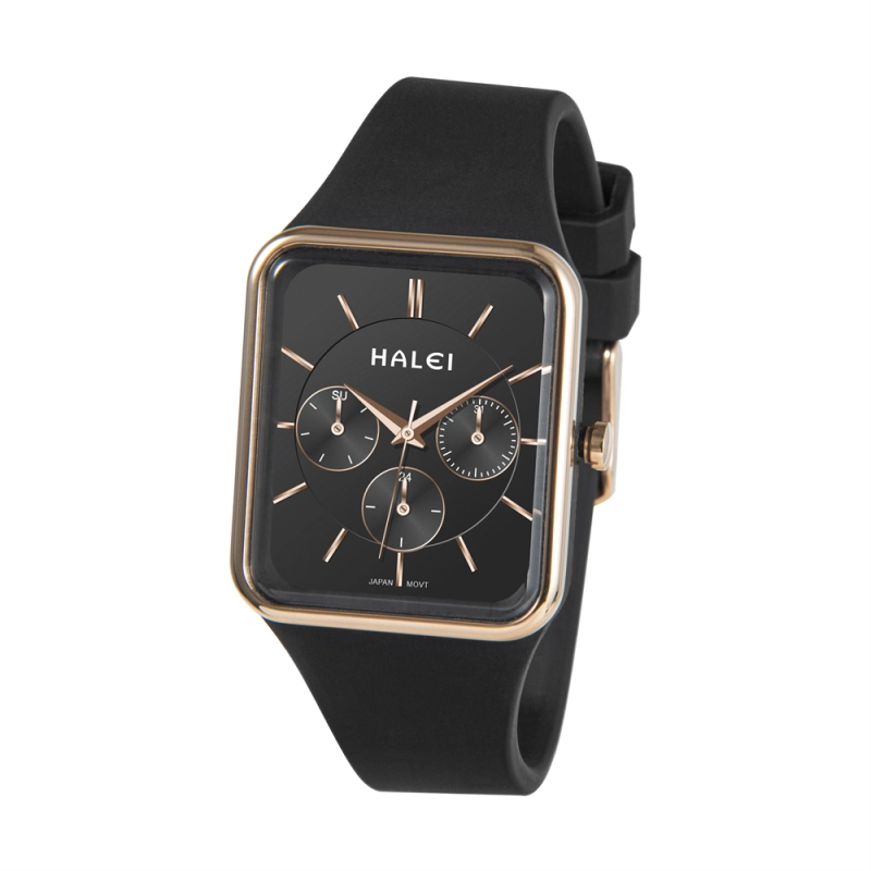 Fashion ladies quartz watch silicone strap