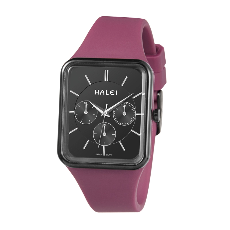 Fashion ladies quartz watch silicone strap
