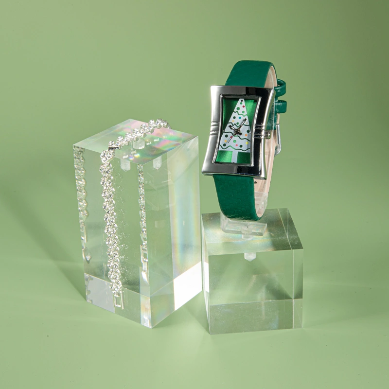 Christmas gift set 1PC fashion ladies quartz watch +1PC elegant bracelet