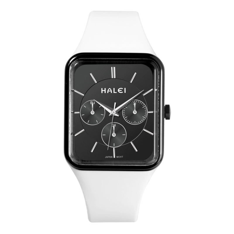 Fashion ladies quartz watch silicone strap