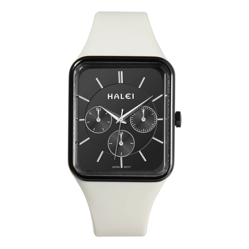 Fashion ladies quartz watch silicone strap