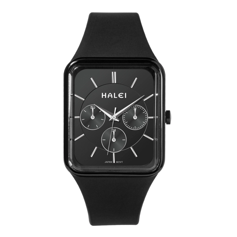 Fashion ladies quartz watch silicone strap