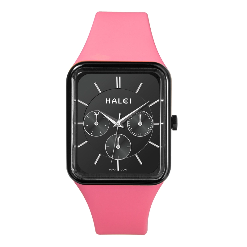 Fashion ladies quartz watch silicone strap