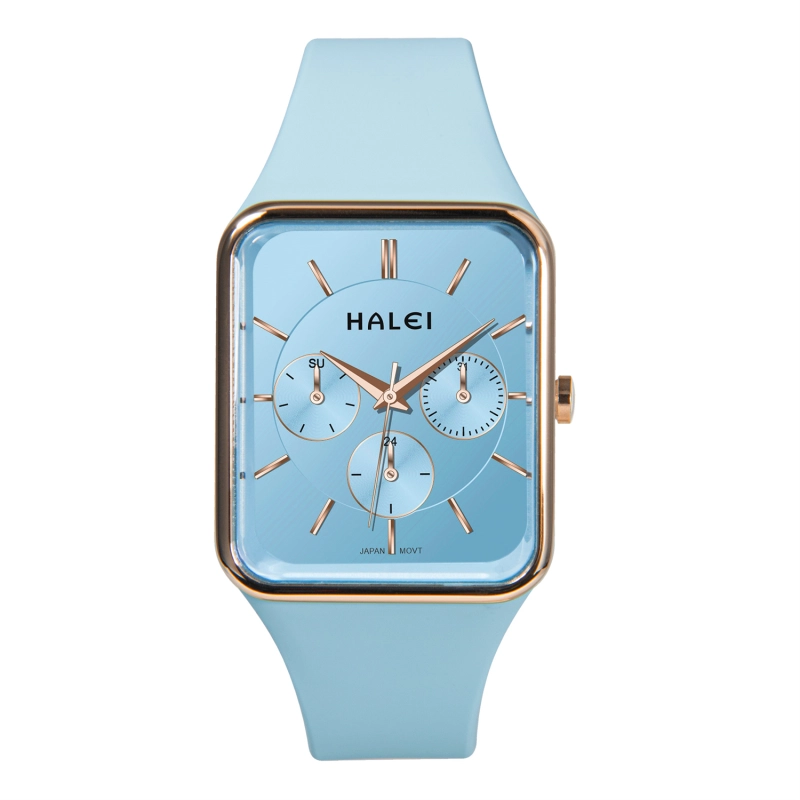Fashion ladies quartz watch silicone strap