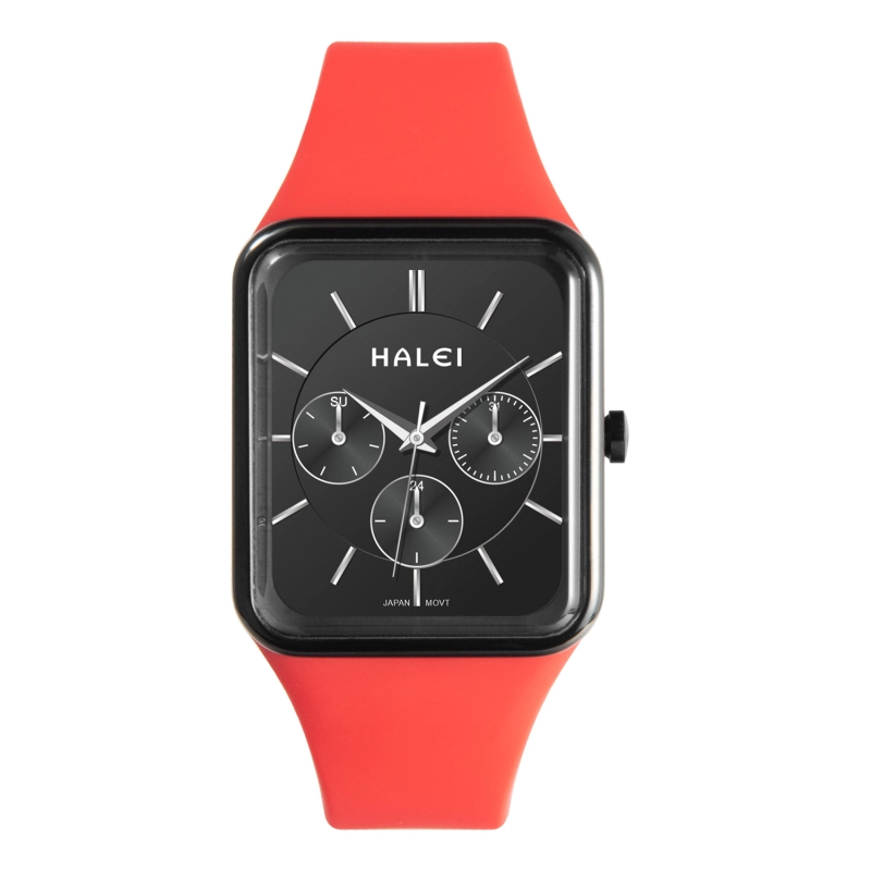 Fashion ladies quartz watch silicone strap