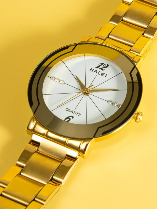 HALEI 475ML Fashion couple quartz watch