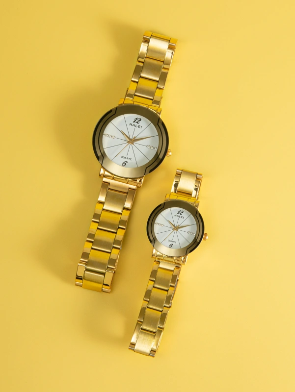 HALEI 475ML Fashion couple quartz watch