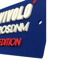 Silicone garment label