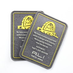 Embossed Silicone Patches - Custom 3D Patches Manufacturer