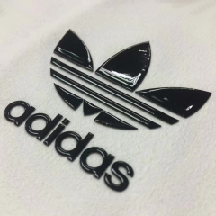 Microfiber Material High Frequency Embossed Silicone Rubber Labels