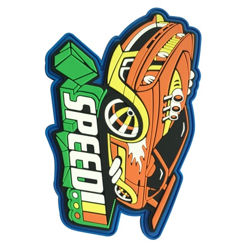 Eco-friendly Soft PVC 2D Rubber PVC Patch