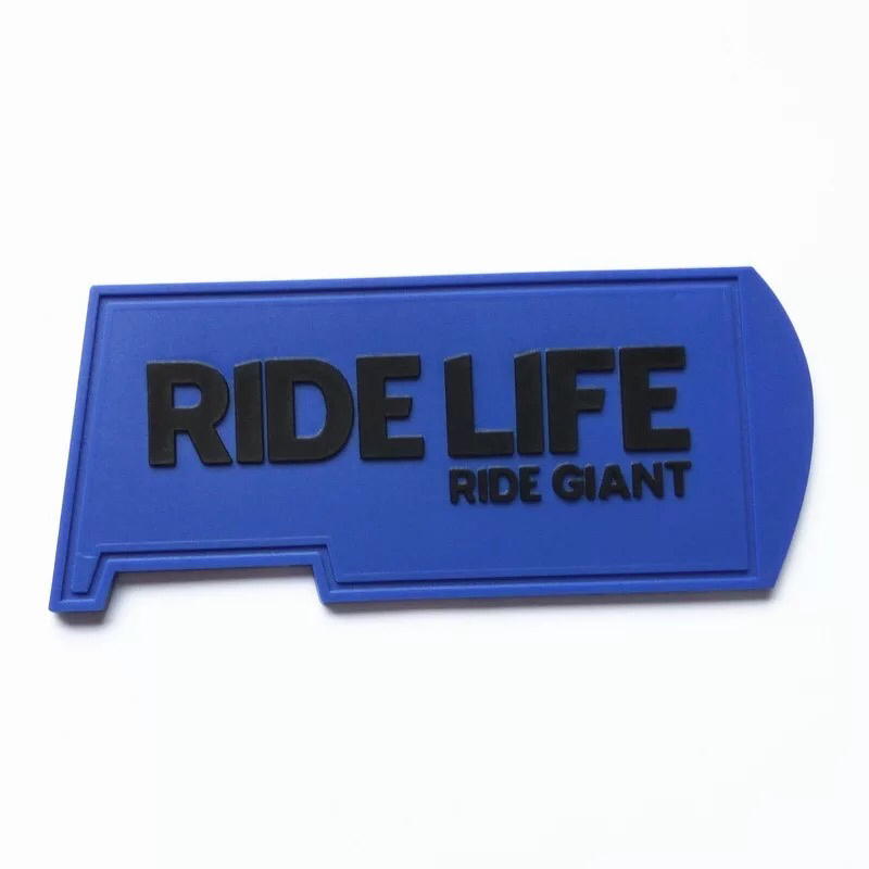 Silicone garment label