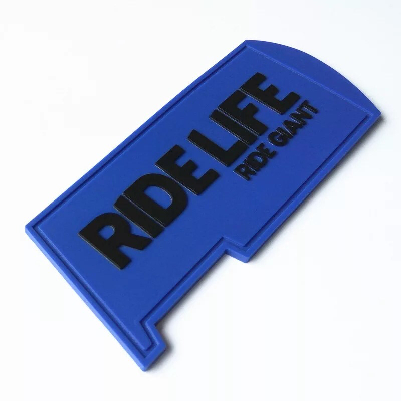 Silicone garment label