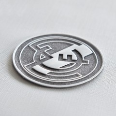 Recycled microfiber Material High Frequency Embossed Silicone Rubber Labels